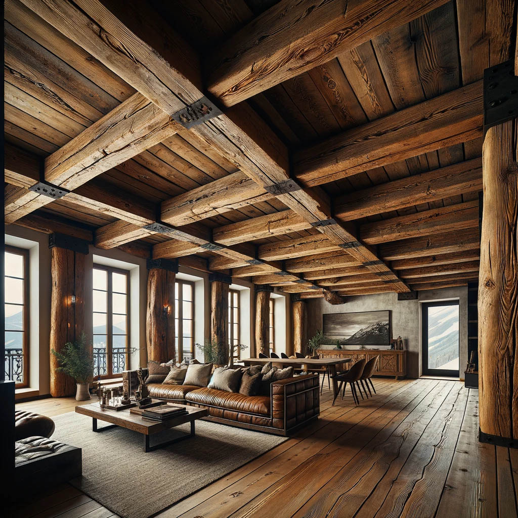 reclaimed beams